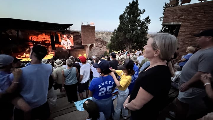 Avett Brothers at Red Rocks!